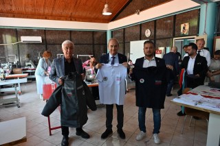 Kepez Belediyesi’nin tekstil atölyesi 20 milyon TL tasarruf sağladı